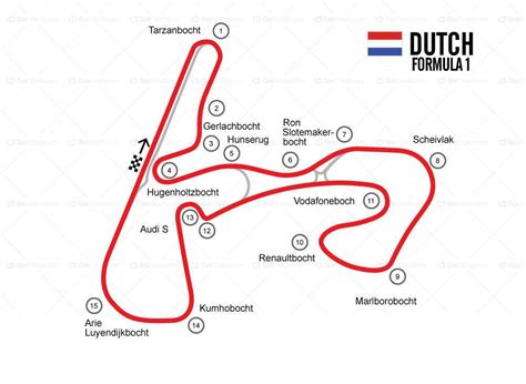 route Park Zandvoort .
